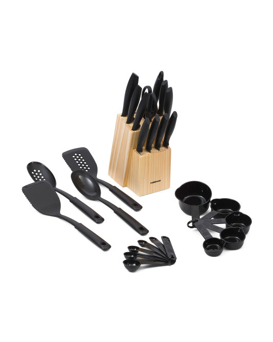 FARBERWARE 27pc Stainless Steel Cutlery Set