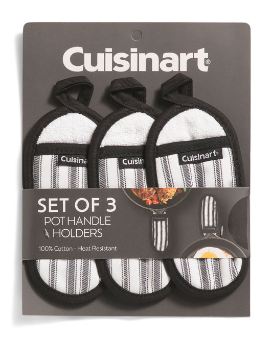 CUISINART 3pk Yarn Dye Pot Handles