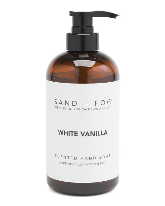 SAND AND FOG 16.9oz White Vanilla Hand Soap